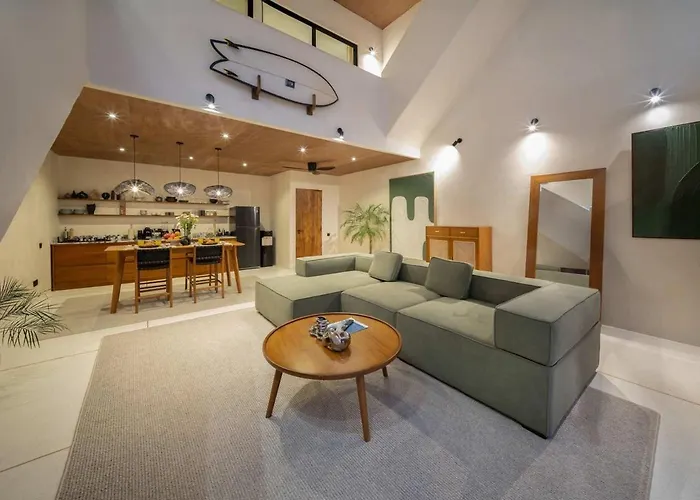 Nusa Loft V2 2br With Rooftop Space In Villa *