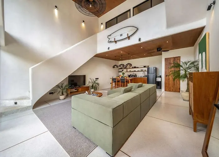 Nusa Loft V2 2br With Rooftop Space In Villa *
