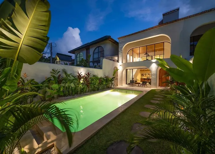 Nusa Loft V2 2br With Rooftop Space In Villa